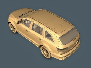 audi q7 3D Model