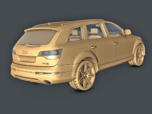 audi q7 3D Model