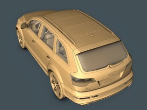 audi q7 3D Model