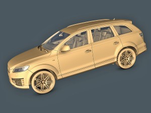 audi q7 3D Model