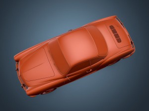 volkswagen karmann ghia 3D मॉडल