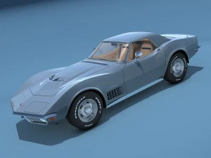 chevrolet corvette c3 3D Model