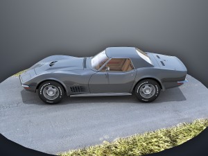 chevrolet corvette c3 Modelo 3D