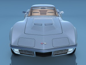 chevrolet corvette c3 Modelo 3D