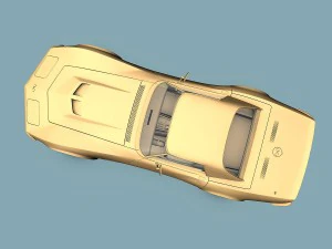 chevrolet corvette c3 3D Model