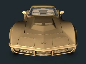 chevrolet corvette c3 3D Model