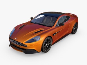 aston martin vanquish Modelo 3D