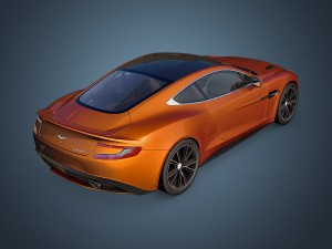 aston martin vanquish 3D Модель