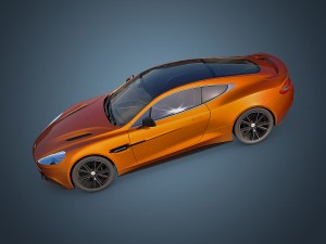 aston martin vanquish 3D Модель