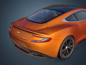 aston martin vanquish 3D Модель