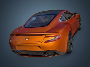 aston martin vanquish 3D Модель