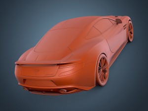 aston martin vanquish 3D Модель