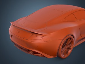 aston martin vanquish 3D Модель