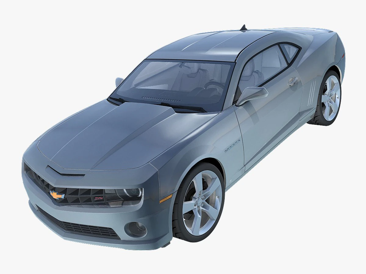 chevrolet camaro ss 3D Model .c4d .max .obj .3ds .fbx .stl .blend 