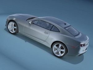 chevrolet camaro ss 3D Модель