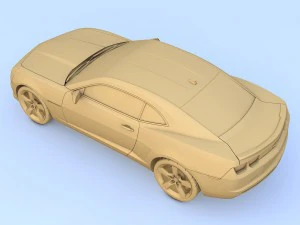 chevrolet camaro ss 3D Model