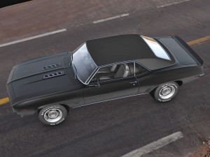 chevrolet camaro ss 1969 3D मॉडल