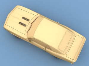 chevrolet camaro ss 1969 3D मॉडल