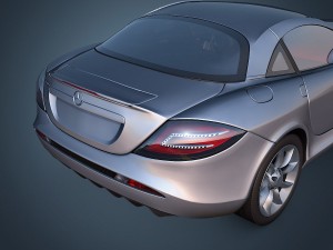mercedes-benz slr mclaren 3Dモデル