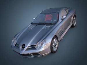 mercedes-benz slr mclaren 3Dモデル
