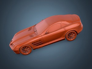 mercedes-benz slr mclaren 3Dモデル