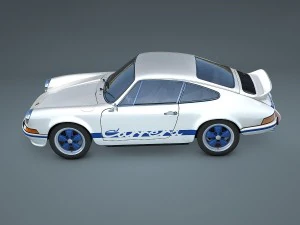Porsche 911 Carrera RS 1973 3D Modell