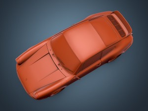 porsche 911 carrera rs 1973 3Dモデル