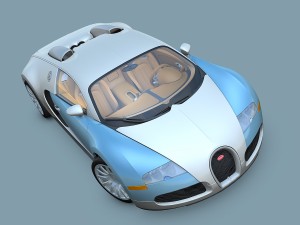 bugatti veyron 2005 3D Модель