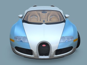 bugatti veyron 2005 3D Модель
