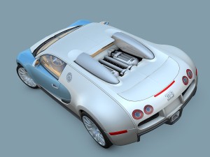 bugatti veyron 2005 3D Модель