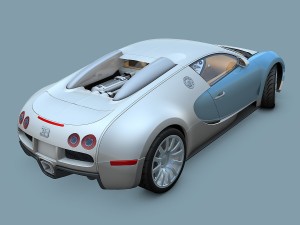 bugatti veyron 2005 3D Модель