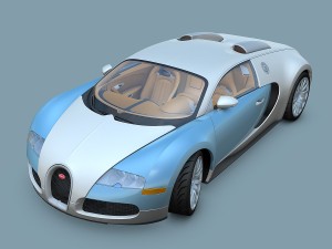 bugatti veyron 2005 3D Модель