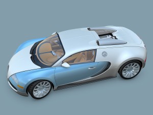 bugatti veyron 2005 3D Модель