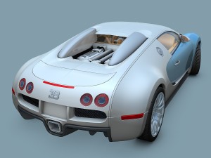 bugatti veyron 2005 3D Модель