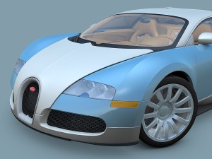 bugatti veyron 2005 3D Модель