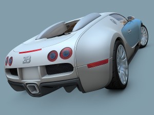bugatti veyron 2005 3D Модель