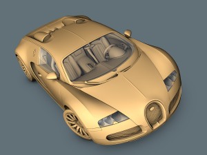 bugatti veyron 2005 3D Модель