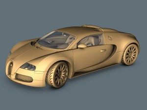 bugatti veyron 2005 3D Модель