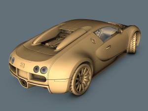 bugatti veyron 2005 3D Модель