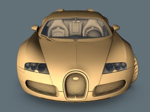 bugatti veyron 2005 3D Модель