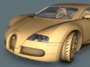 bugatti veyron 2005 3D Модель
