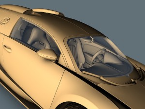 bugatti veyron 2005 3D Модель