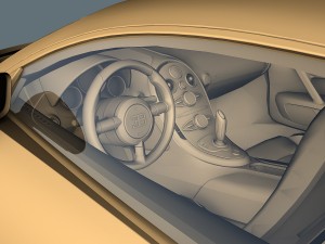 bugatti veyron 2005 3D Модель