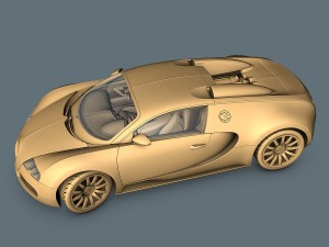bugatti veyron 2005 3D Модель