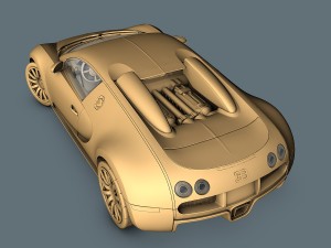 bugatti veyron 2005 3D Модель