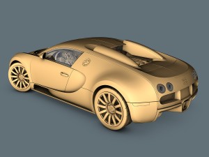 bugatti veyron 2005 3D Модель