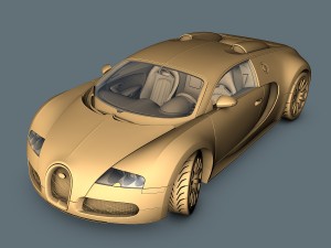 bugatti veyron 2005 3D Модель