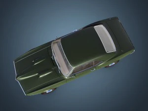 pontiac firebird 1968 3D Model