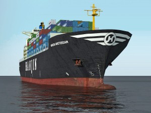 cargo ship hanjin Model 3D