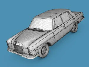 mercedes-benz 300sel 63 3D Model